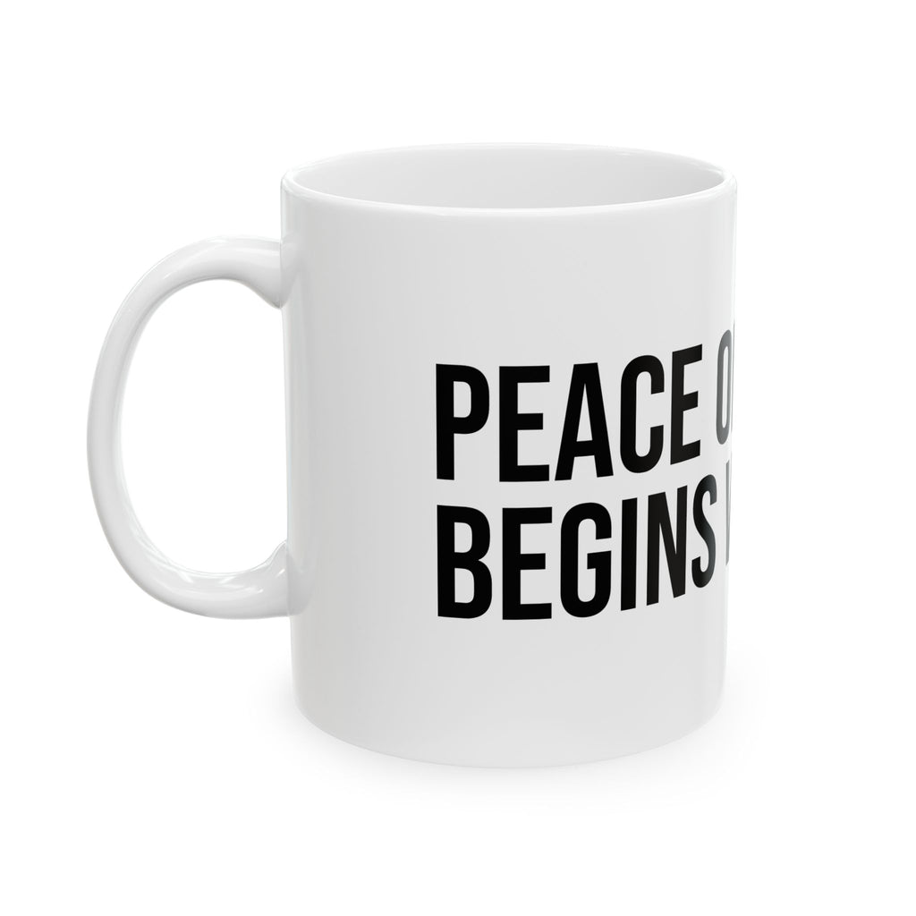 PEACE ON EARTH MUG
