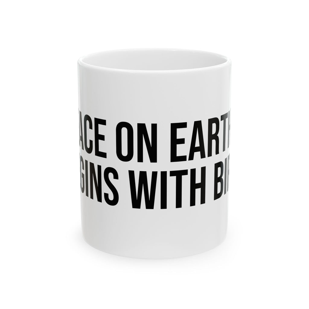 PEACE ON EARTH MUG