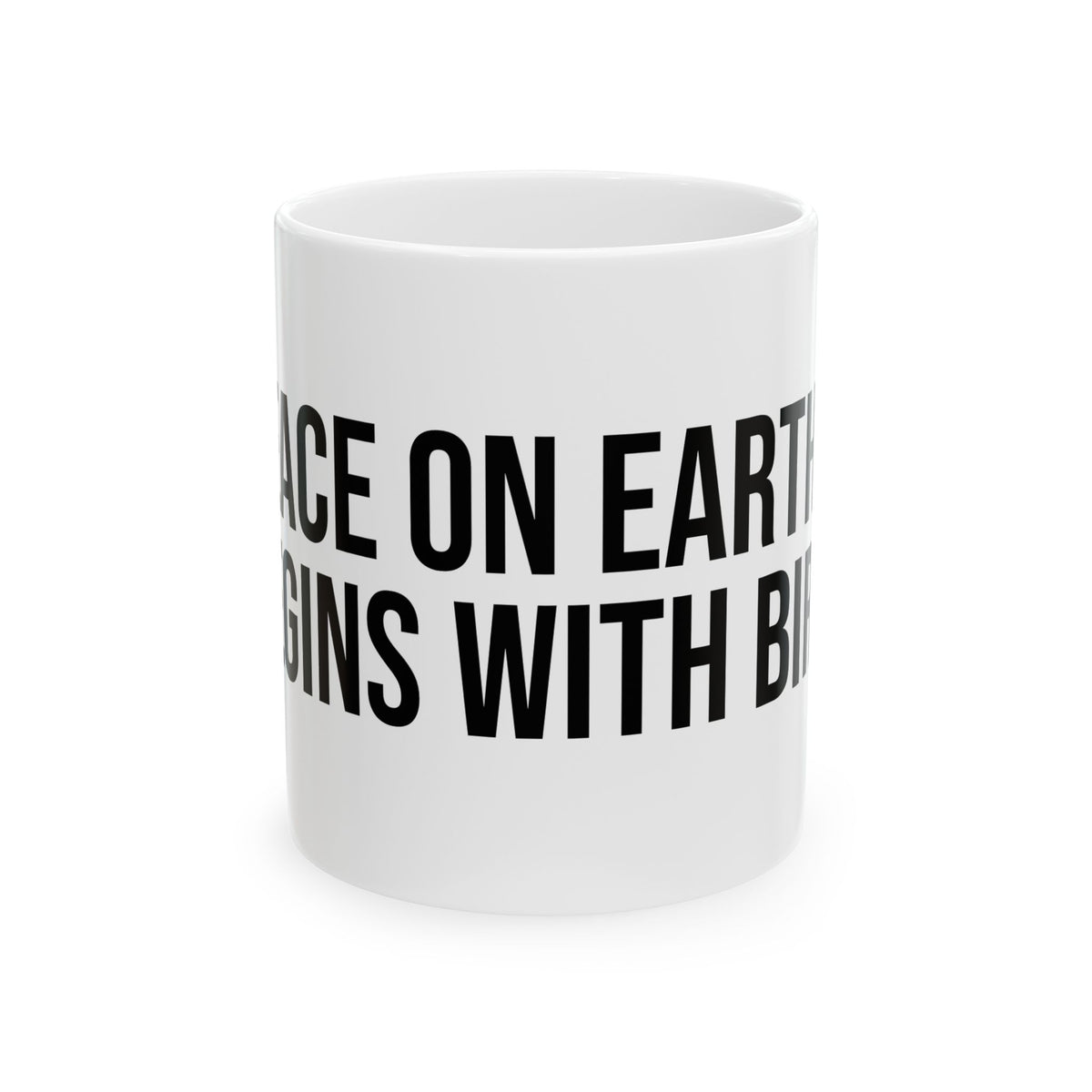 PEACE ON EARTH MUG