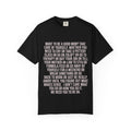 Unisex Garment-Dyed T-shirt